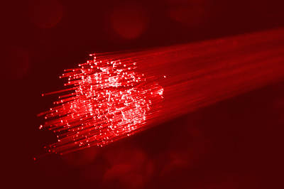 Glasfaser - Höchstgeschwindigkeit für Ihre Daten!